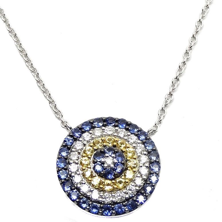 
                
                    Load image into Gallery viewer, Evil Eye Necklace NL24635
                
            