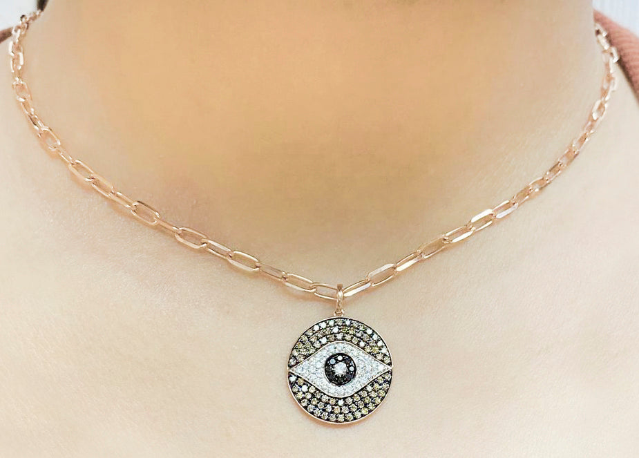 Fancy Diamond Necklace NL30055
