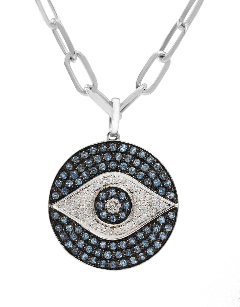 Gemstone & Diamond Necklace NL30055