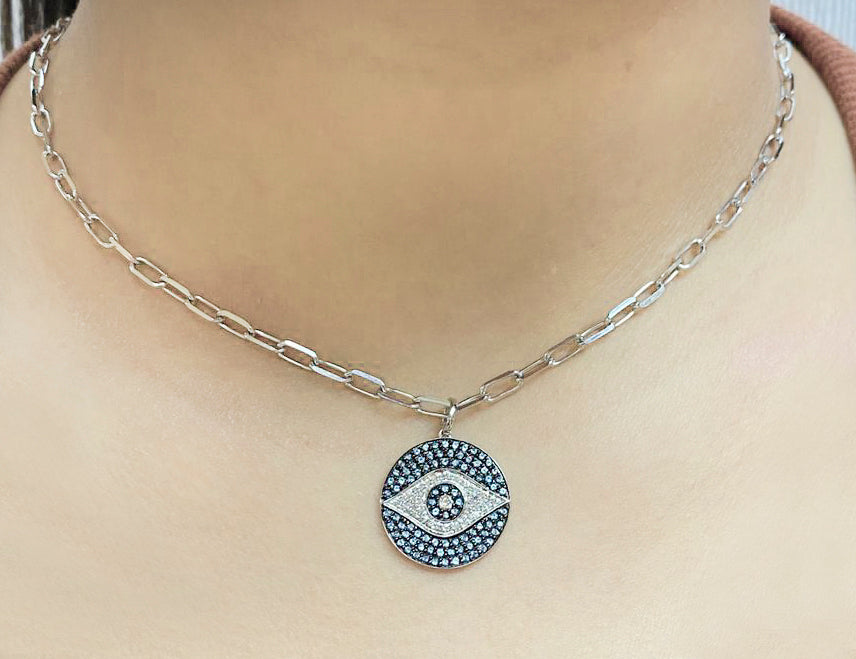 Gemstone & Diamond Necklace NL30055