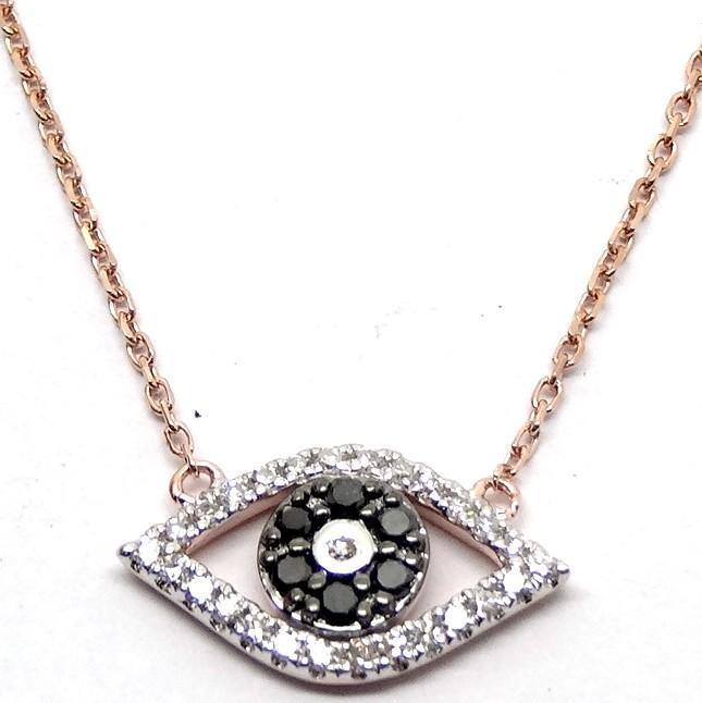 
                
                    Load image into Gallery viewer, Brown Diamond Necklace NL30907 - Cometai
                
            