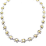 Yellow Diamond Necklace NL35115