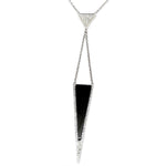 Diamond & Onyx Necklace NL35929