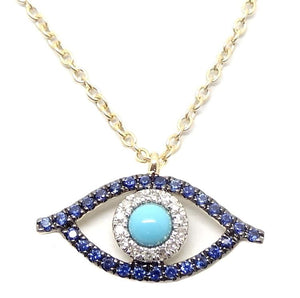 
                
                    Load image into Gallery viewer, Evil Eye Necklace NL37673
                
            