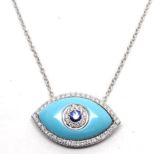 
                
                    Load image into Gallery viewer, Evil Eye Necklace NL37793
                
            