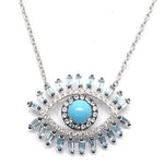 Gemstone & Diamond Necklace NL38101