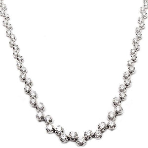 
                
                    Load image into Gallery viewer, 4ct Diamond Tennis Necklace NL38514W4D1
                
            