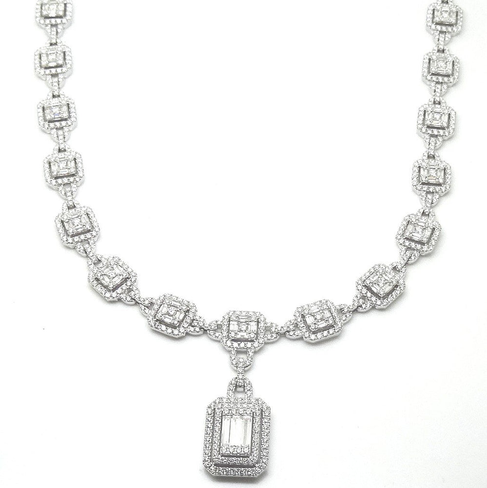 
                
                    Load image into Gallery viewer, Diamond Necklace NL38912
                
            