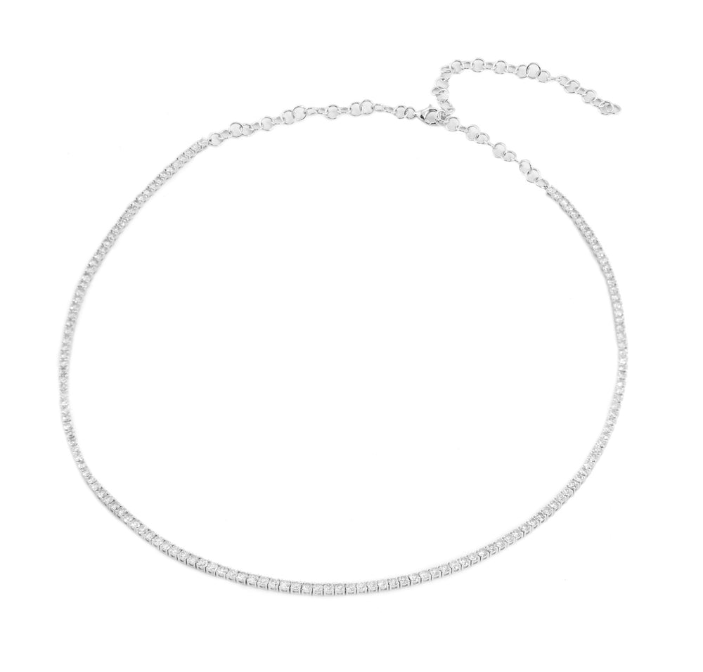 6.5ct Diamond Tennis Necklace NL2HAW4D1-6T