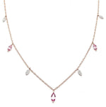 Diamond & Gemstone Necklace NL39952