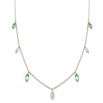 Diamond & Gemstone Necklace NL39953