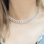 10mm Diamond Cuban Necklace NL40046D3 16inch