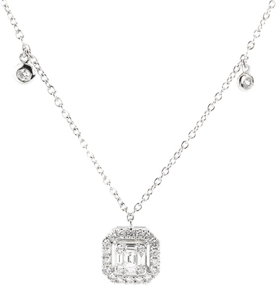 Diamond Necklace NL40122W8BG