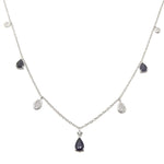Gemstone & Diamond Necklace NL40197