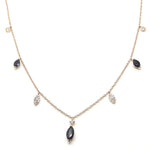 Diamond & Gemstone Necklace NL40199
