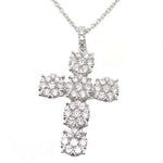 Diamond Cross Necklace NL40326W4D1