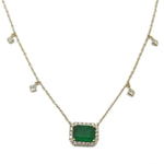 Gemstone & Diamond Necklace NL40793