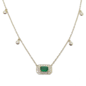 Gemstone & Diamond Necklace NL40865
