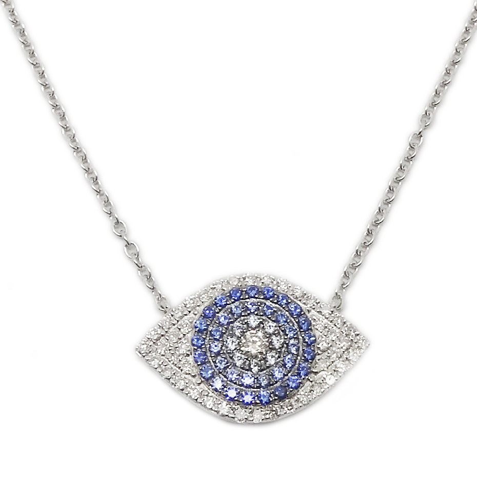 Gemstone & Diamond Necklace NL41217