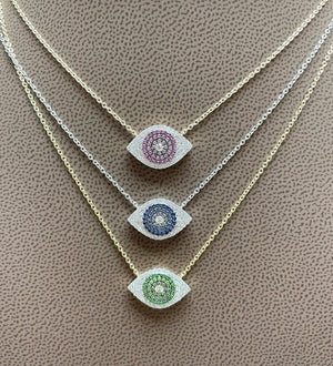 Gemstone & Diamond Necklace NL41217