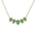 Emerald & Diamond Necklace NL41251