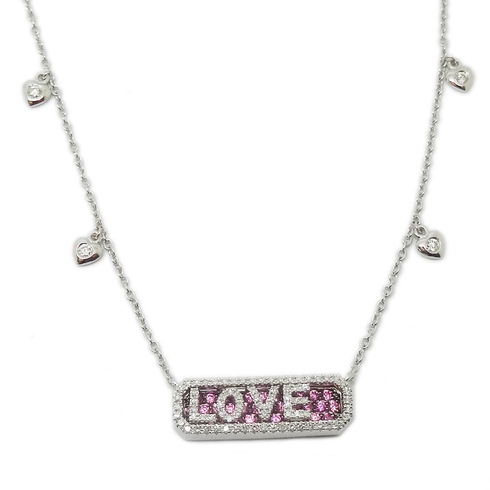 Gemstone & Diamond Necklace NL41634