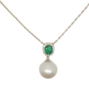 Pearl & Emerald Necklace NL41654
