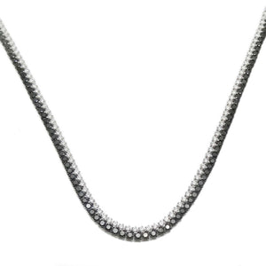 Black & White Diamond Necklace NL42458W4BD