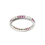 Pink Sapphire & Diamond Ring R15974