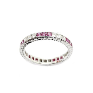 
                
                    Load image into Gallery viewer, Pink Sapphire &amp;amp; Diamond Ring R15974
                
            