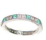 Emerald & Diamond Ring R26505