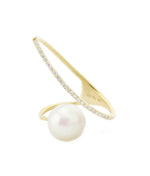 Pearl Diamond Ring R37462