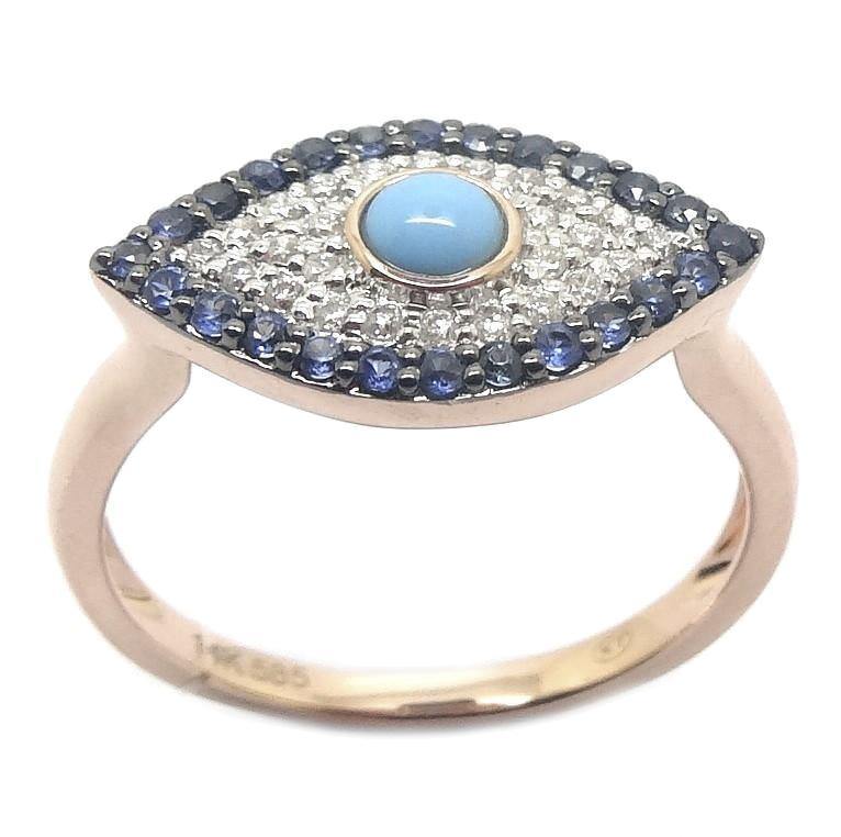 Gemstone & Diamond Ring R37671