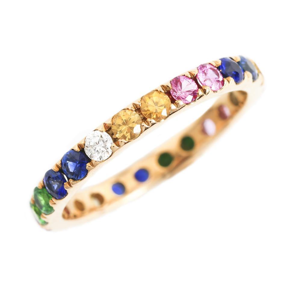 
                
                    Load image into Gallery viewer, Color Gemstone Ring R39082 - Cometai
                
            