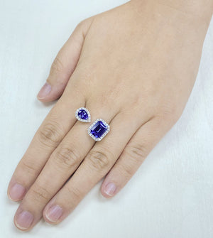 
                
                    Load image into Gallery viewer, Gemstone &amp;amp; Diamond Ring R39746
                
            