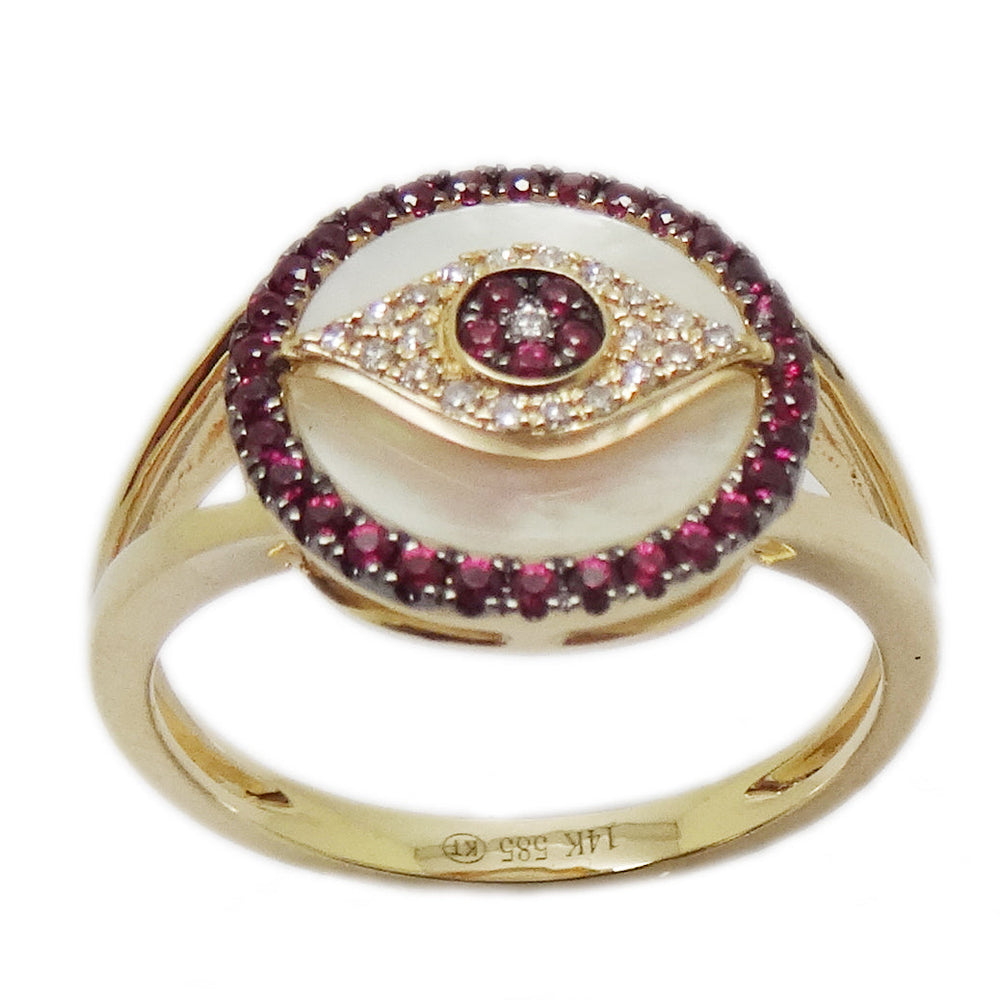 
                
                    Load image into Gallery viewer, Gemstone &amp;amp; Diamond Ring R39769
                
            
