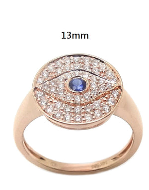 
                
                    Load image into Gallery viewer, Evil Eye Ring R40415
                
            