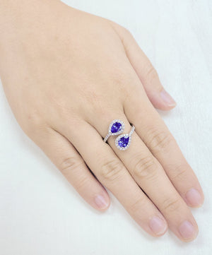 Gemstone & Diamond Ring R40856