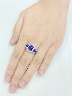 
                
                    Load image into Gallery viewer, Gemstone &amp;amp; Diamond Ring R41310
                
            
