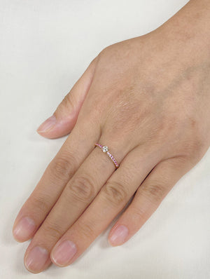 
                
                    Load image into Gallery viewer, Gemstone &amp;amp; Diamond Ring R41528-6.5#
                
            