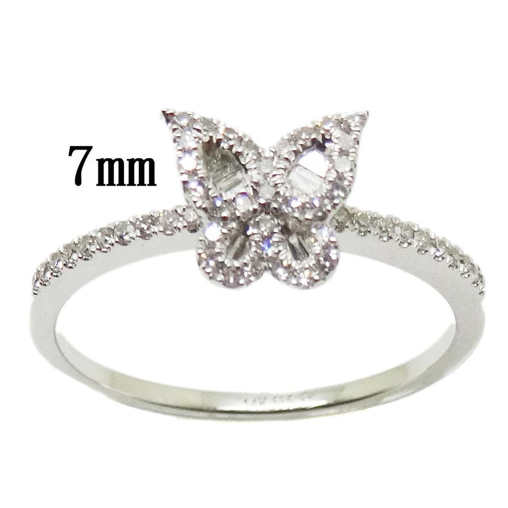 
                
                    Load image into Gallery viewer, Diamond Butterfly Ring R41578
                
            