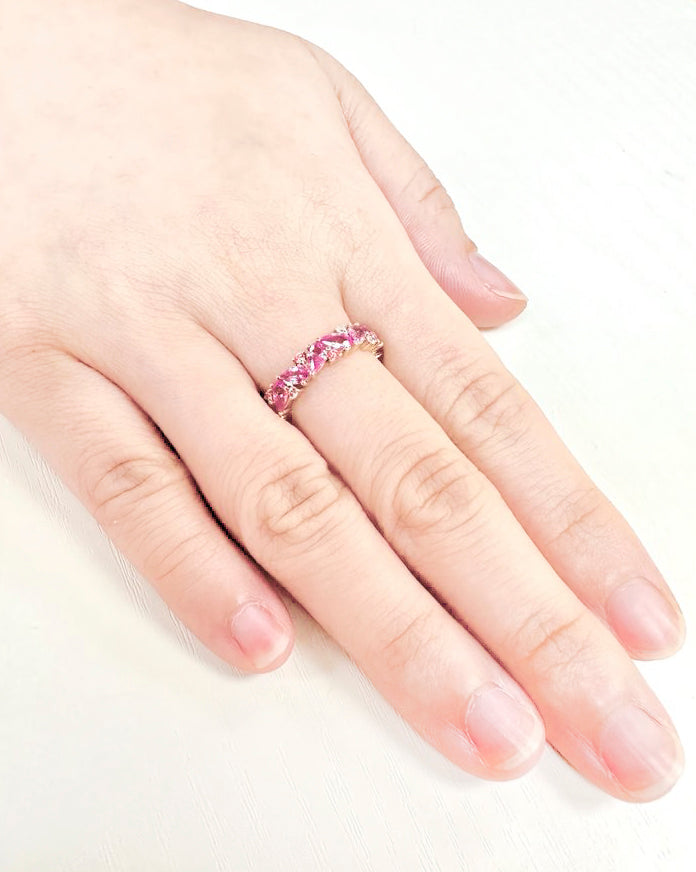 Gemstone & Diamond Ring R42046