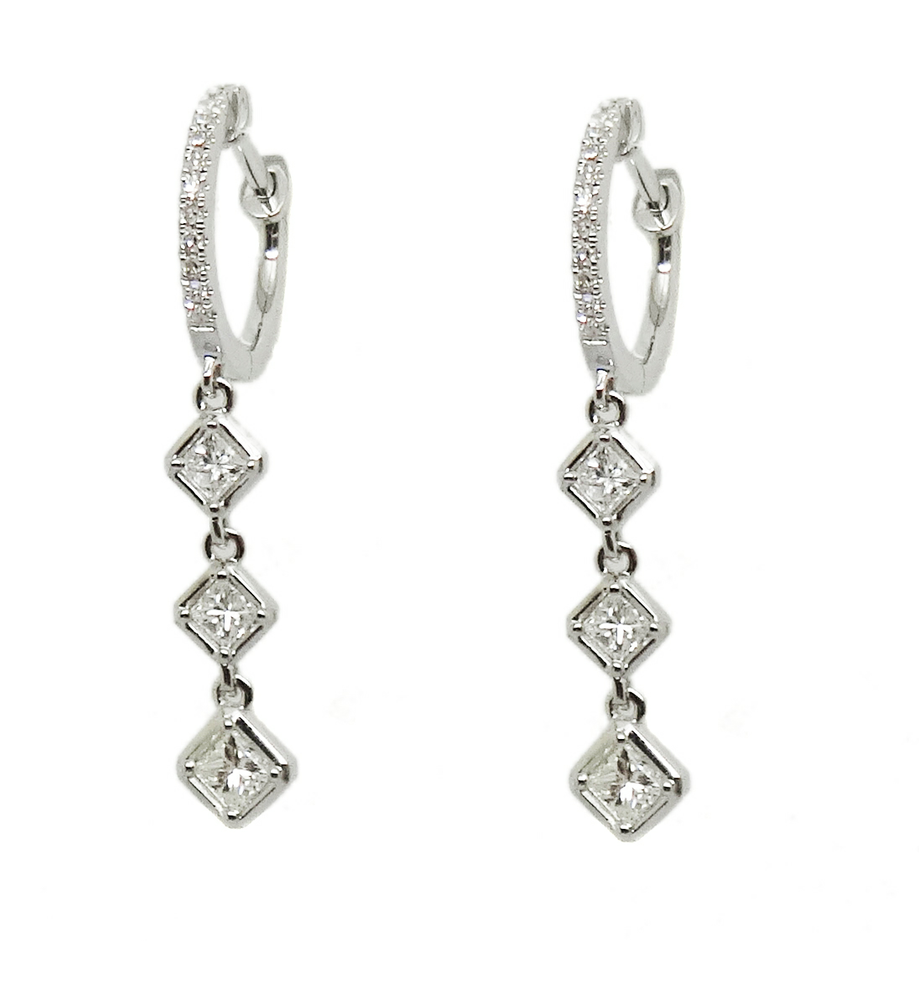 
                
                    Load image into Gallery viewer, Diamond Earrings E41586
                
            